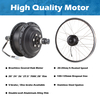 48v 500w Geared Hub Motor Front And Rear Wheel Electric Bike Conversion Kit
