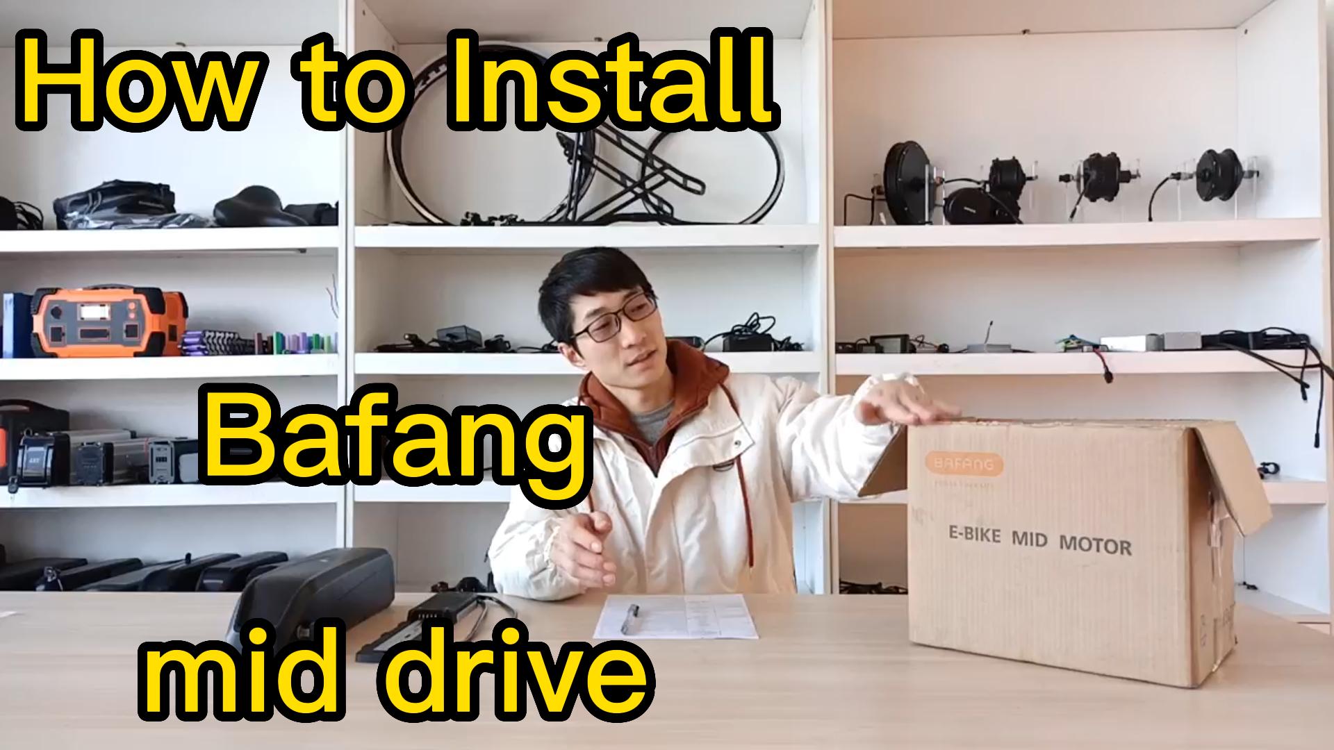 Step By Step Bafang Mid-dirve Installation