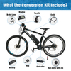 48v 1000w Brushless Direct Hub Motor Kit Front And Rear Wheel Electric Bike Conversion Kit