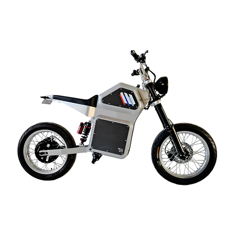 Motocicleta el&eacute;trica M9 de 15000KW 72V 60Ah